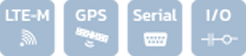 LTE-M,GPS,Serial,I/O